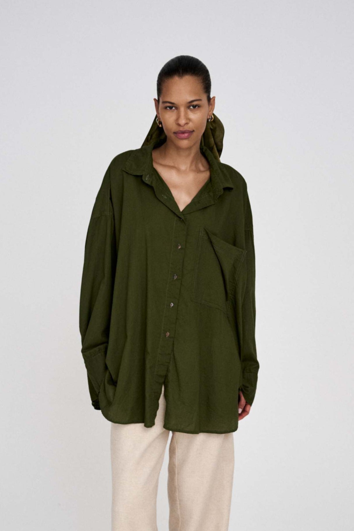 Noah skjorte - Army green